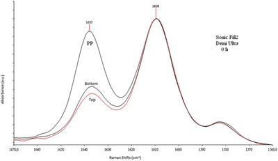 Spectroscopic and Mechanical Properties of a New Generation of Bulk Fill Composites